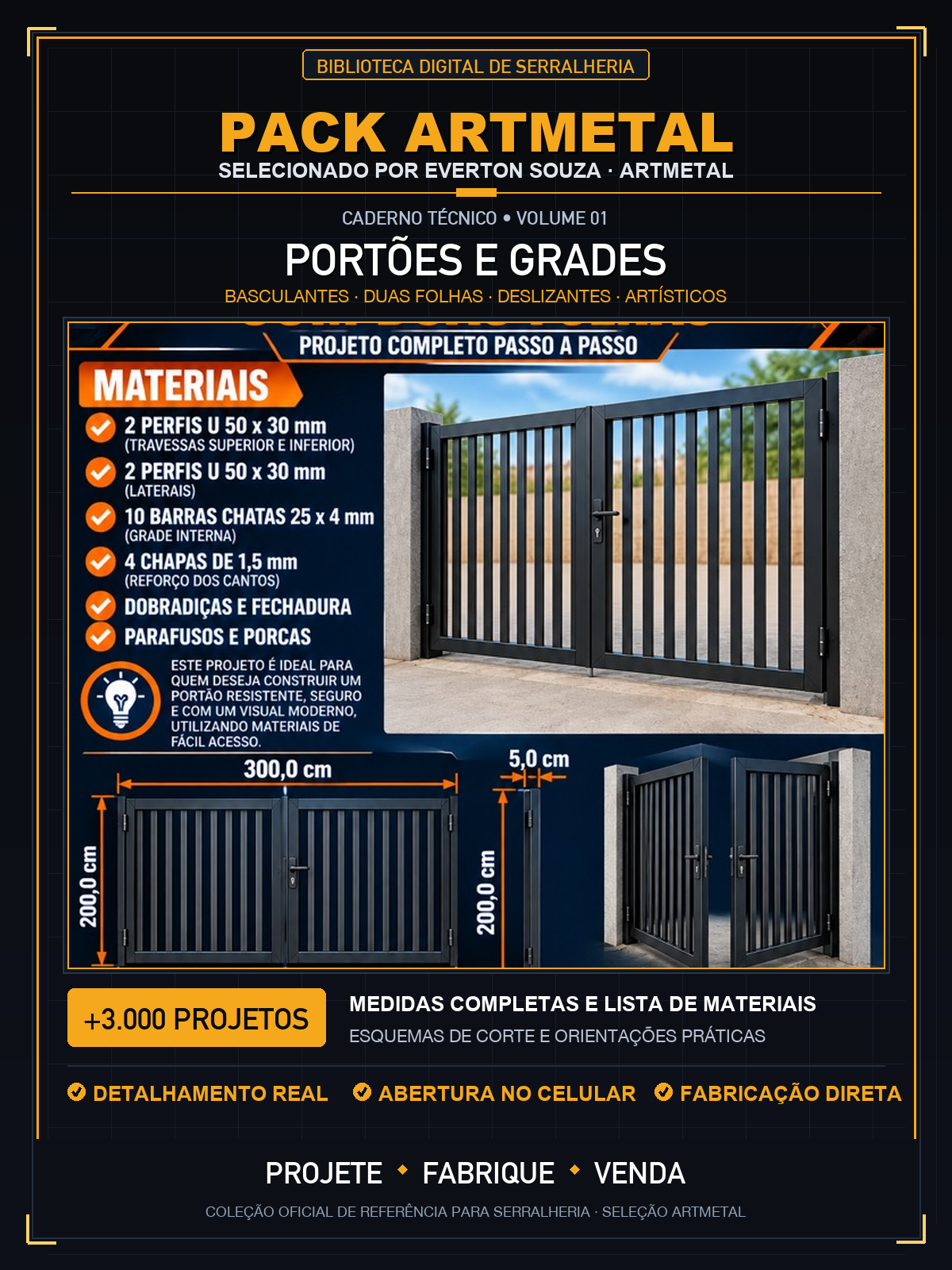 Categoria 01: Portões e Grades