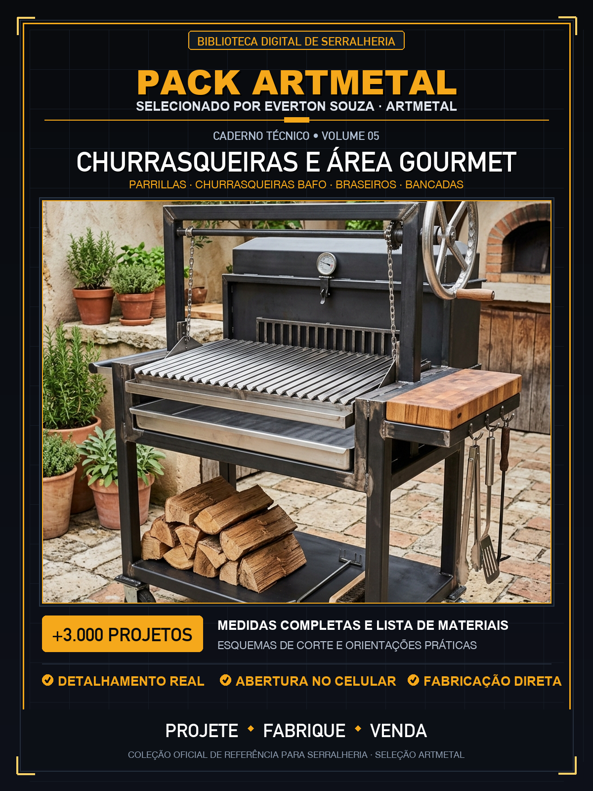 Categoria 05: Churrasqueiras e Área Gourmet