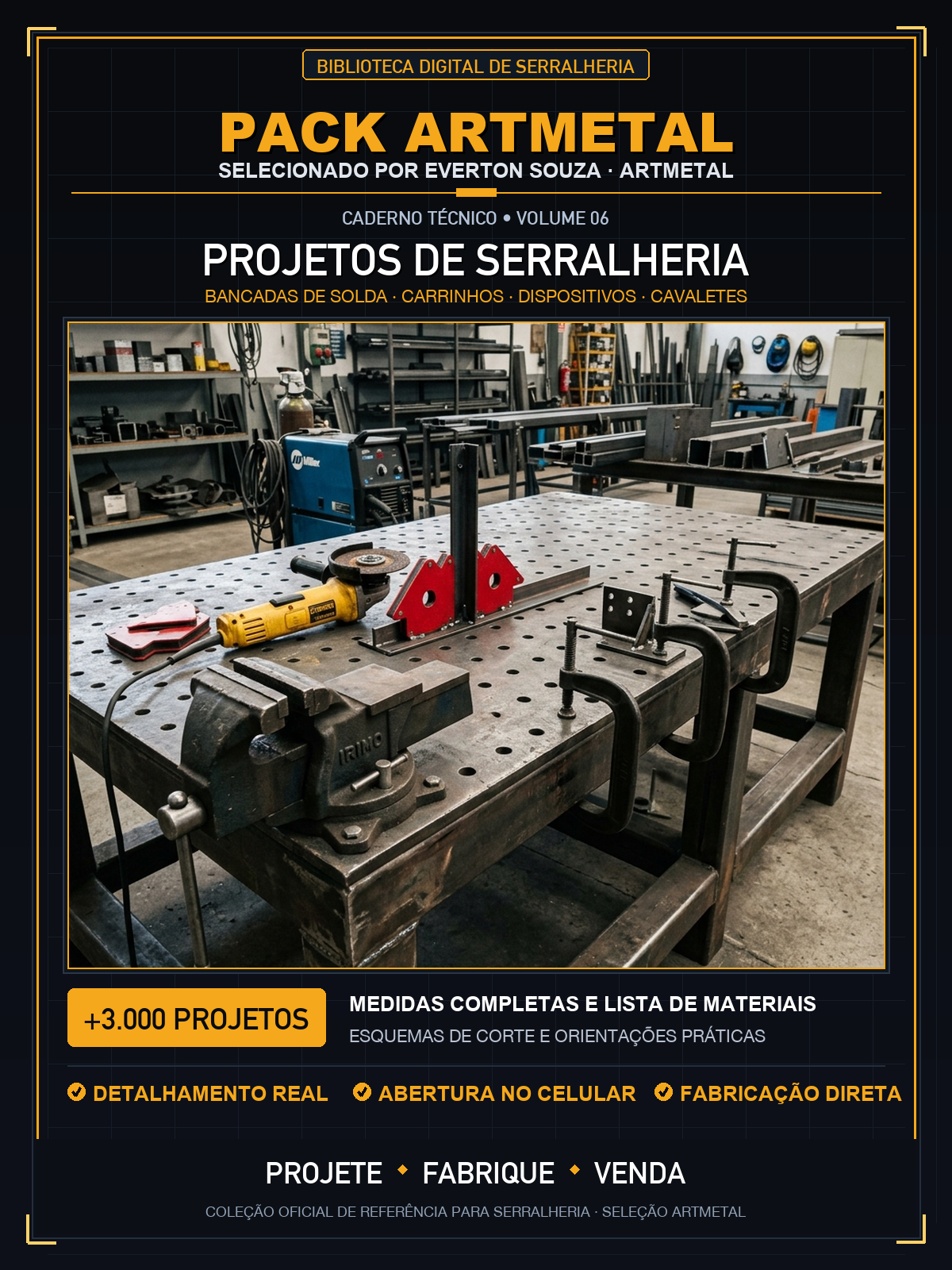 Categoria 06: Projetos de Serralheria